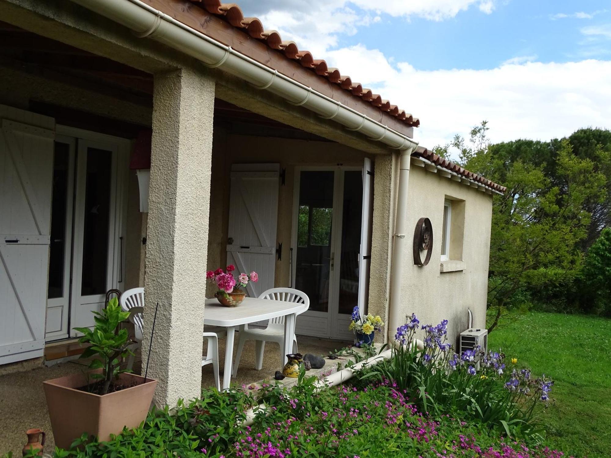 Chambre D'Hotes Independante Avec Kitchenette Saint-Victor-de-Malcap Exterior photo
